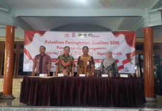 Pemerintah Kabupaten (Pemkab) Malang terus mendorong peningkatan kualitas sumber daya manusia (SDM) dalam pengelolaan koperasi desa dan kelurahan melalui program bertajuk "Koperasi Merah Putih"
