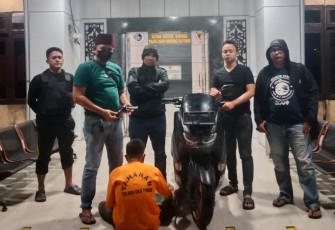 Satu dari Dua Pelaku Begal Bersenpi Diringkus Polsek Belitang II 