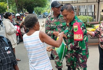 Gerakan Pangan Murah Kodim 1801/Manokwari