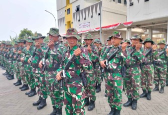 Prajurit Kodim 0801/Pacitan 
