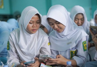 Ilustrasi siswa SMA Muhammadiyah Cileungsi Bogor 