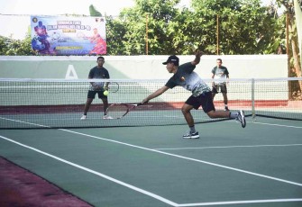 Turnamen tenis antar anggota Kodim Trenggalek 
