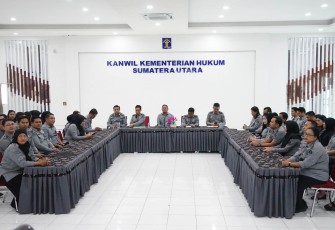 Sosialisasi pelayanan publik Kanwil Kemenkum Sumut 