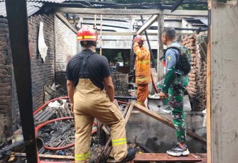 Ruko terbakar di Kabupaten Trenggalek 