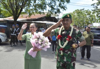 Pelepasan Brigjen TNI Jansen 