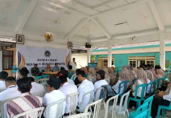Sosialisasi Program Makan Bergizi Gratis Wilayah Kecamatan Mantingan