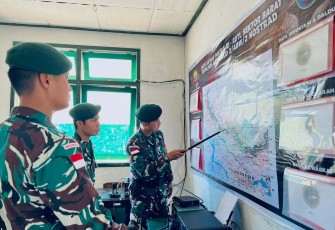 Dansatgas Yonarhanud 2 Kostrad Letkol Arh Endis Fahrul Rizal 