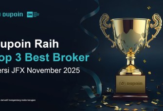 Dupoin Raih Top 3 Pialang dengan Volume Transaksi Terbesar November 2025 versi JFX
