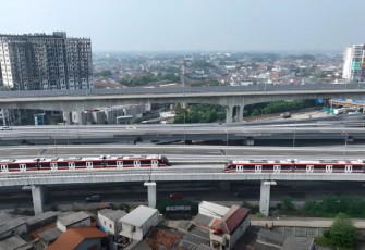HUT TNI Dorong 57.993 Pengguna LRT Jabodebek pada Akhir Pekan