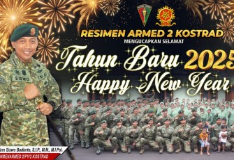 Danmenarmed 2 Kostrad Letkol Arm Siswo Budiarto 