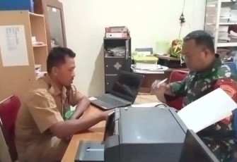 Pengumpulan data bersama perangkat desa