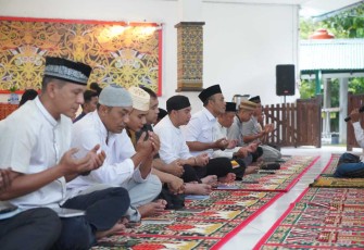 Syukuran rumah dinas jabatan Danrem 121/Abw, Sabtu (4/1/25)