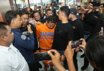 Tersangka kasus mutilasi wanita dalam koper merah di Ngawi