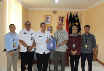 Ditjenim Sumut Terima Kunker GM PT Garuda Indonesia (Persero) Tbk