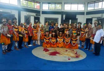 Rombongan DPP SKKP tiba di Sentani, Papua