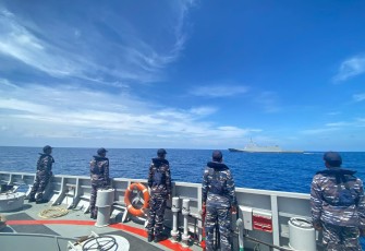 Passing exercise dengan kapal perang Jepang
