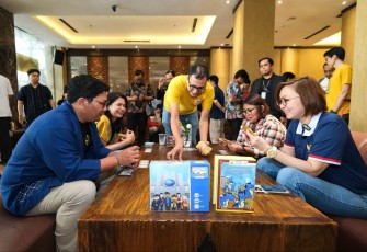 Wamenekraf Irene Umar usai meresmikan Board Game Corner di Jakarta 