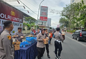 Polsek Medan Timur Gelar Kegiatan Berbagi Takjil di Bulan Ramadan 1446 H