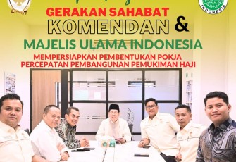 Rapat pembentukan kampung merah putih di Makkah