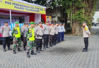 Pengamanan arus mudik lebaran 