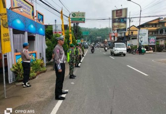Pengamanan arus mudik lebaran 