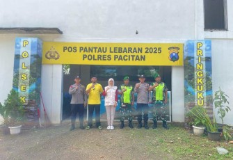 Pos pantau lebaran di wilayah desa binaan 
