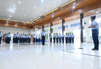 145 Personel Lanud Sultan Hasanuddin Naik Pangkat Periode 1 April 2025