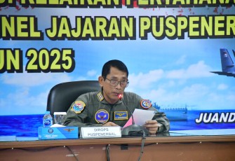 Personel Puspenerbal Ikuti Sosialisasi Sertifikasi Kelaikan Pertahanan Aspek Udara Tahun 2025