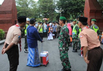Pengantaran jemaah haji di Kabupaten Trenggalek 