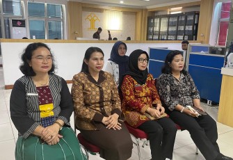 Kakanwil KemenHAM Sumut Beserta Jajaran Ikuti Rapat Secara Daring.