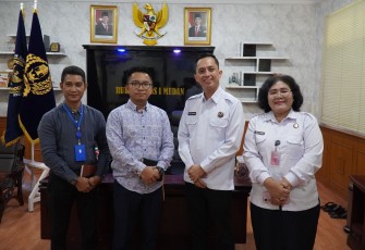 Karutan Kelas I Medan Poto Bersama Konsulat Malaysia Usai Menerima Kunjungan Silaturahmi.
