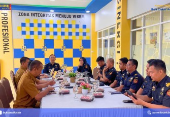 BPKA Aceh Lakukan Konsultasi ke Bea Cukai Aceh