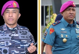 Brigjen TNI Marinir F.J.H Pardosi sebagai Komandan Pangkalan Utama TNI AL (Danlantamal) X/Jayapura