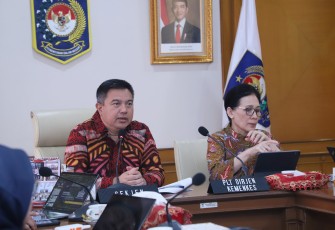 Sekretaris Jenderal (Sekjen) Kementerian Dalam Negeri (Kemendagri) Tomsi Tohir 
