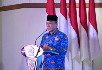 Kepala Badan Kepegawaian Negara (BKN) sekaligus Ketua Umum Dewan Pengurus KORPRI Nasional, Prof. Zudan Arif 