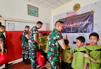 Baksos Pasis Diklapaif Gel I TA 2025 di Yayasan Yatim Mizan, Kalisari, Jakarta Timur, Kamis (31/7)