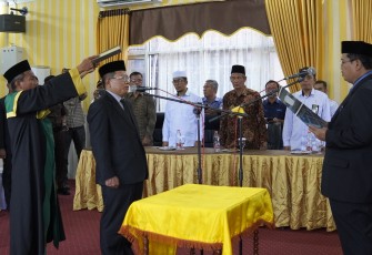Edy Widodo Resmi Dilantik Jadi Pj Sekda Aceh Singkil 