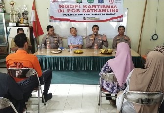 Kapolres Jakarta Barat Gelar Ngopi Kamtibmas di Kebon Jeruk Serap Aspirasi Warga