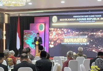 Ketua Mahkamah Agung Prof. Dr. H. Sunarto, S.H., M.H