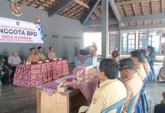Pelantikan BPD di Desa Kuniran