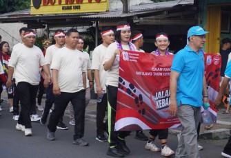 Jalan Sehat Kebangsaan Pukat Nusantara & Paroki Santo Agustinus, Sabtu (23/8)