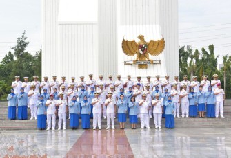 Kolinlamil Kenang Jasa Pahlawan Lewat Ziarah HUT ke-80 TNI Al