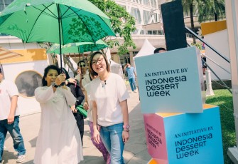 Wakil Menteri Ekonomi Kreatif (Wamen Ekraf) Irene Umar Kunjungi Jakarta Dessert Week