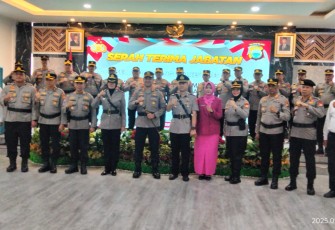 Sertijab Kapolsek Panakukkang, Senin (22/9)