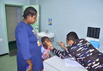 TNI AL Gelar Bakti Sosial dan Kesehatan di Wanam Merauke 