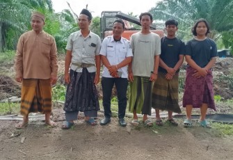 Jalan Menuju Ponpes Darul Muhabbah Diperbaiki