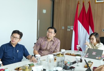 Wakil Menteri Ekonomi Kreatif (Wamen Ekraf) Irene Umar menerima audiensi MahakaX dan Arka Entertainment