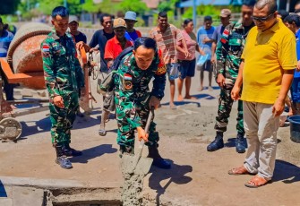 Groundbreaking Gapura Gereja FX Paroki Wini