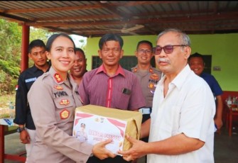 Coffe Morning Kapolres Bintan bersama Serikat Pekerja dalam Menjaga Kamtibmas Kabupaten Bintan