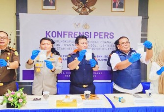 Bea Cukai Tanjungpinang Gagalkan Penyelundupan 496 Gram Narkotika Jenis Sabu di Pelabuhan Internasional Sri Bintan Pura 